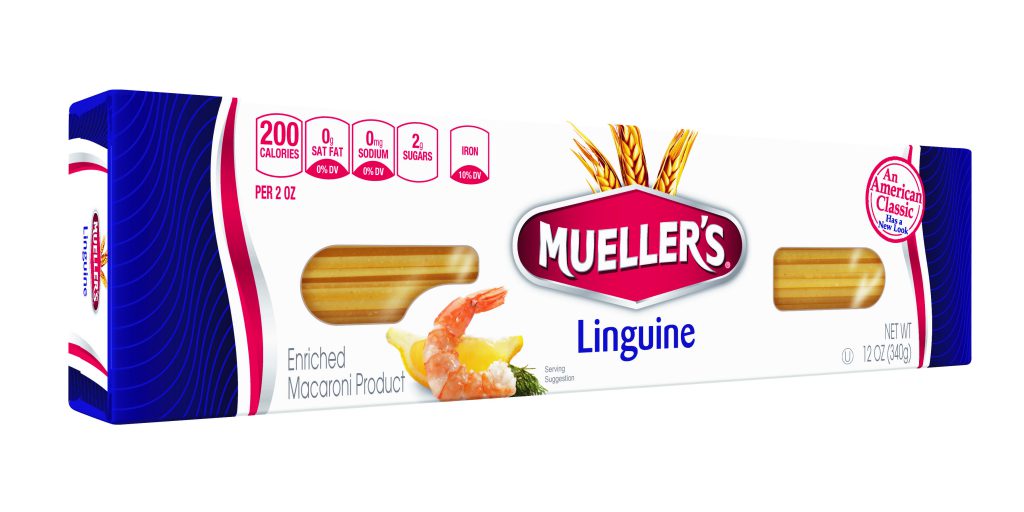 linguine noodles from muellers pasta