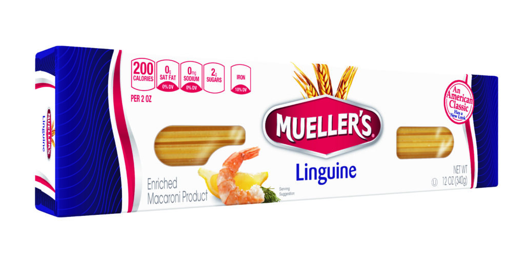 linguine noodles from muellers pasta