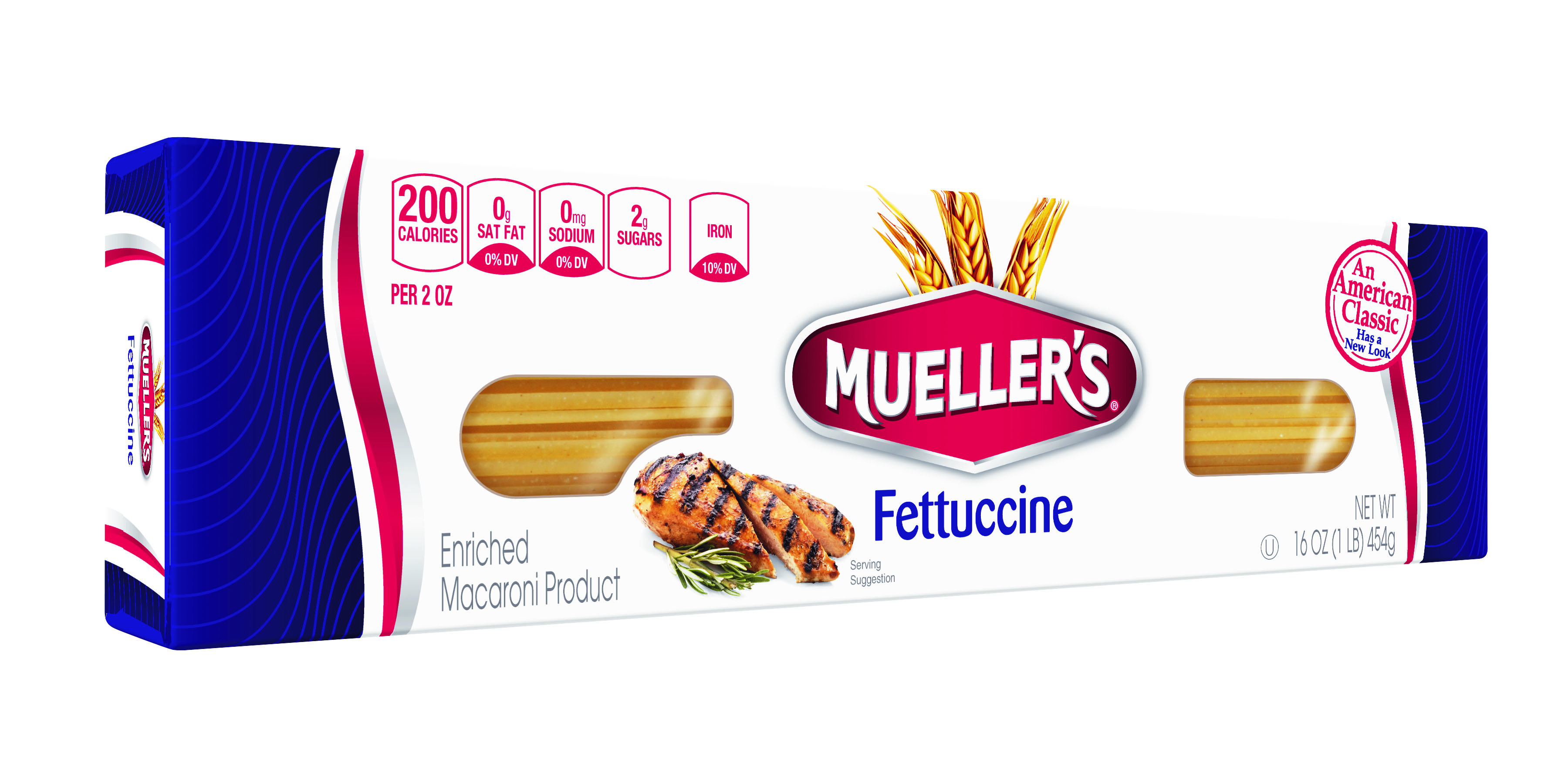 fettuccine noodles from muellers pasta
