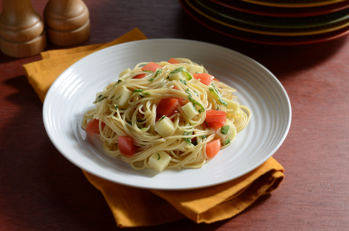 Angel Hair Caprese | Mueller's Pasta