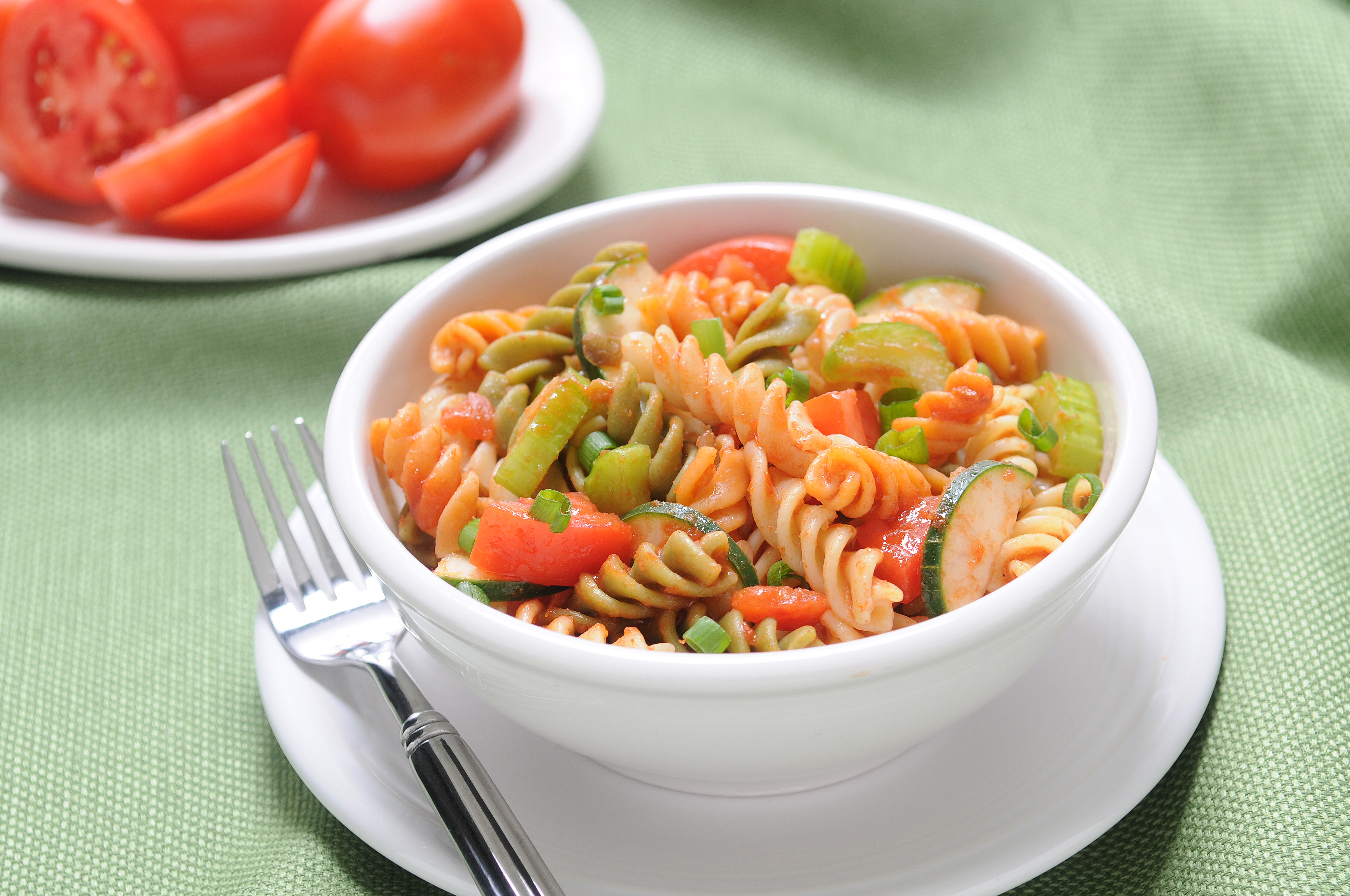 Fiesta Tri Color Rotini Salad Mueller S Pasta