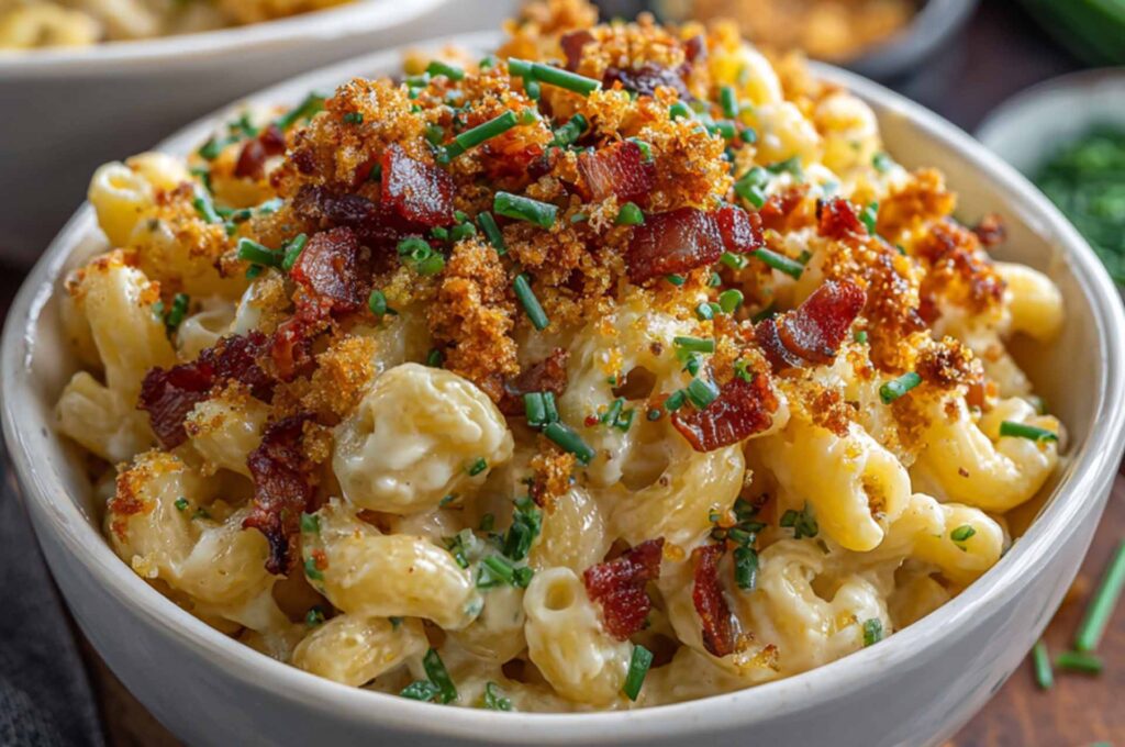 Double Smoked Bacon Gouda Mac and Cheese