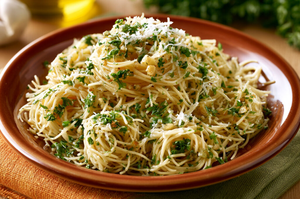Garlic Pasta Toss