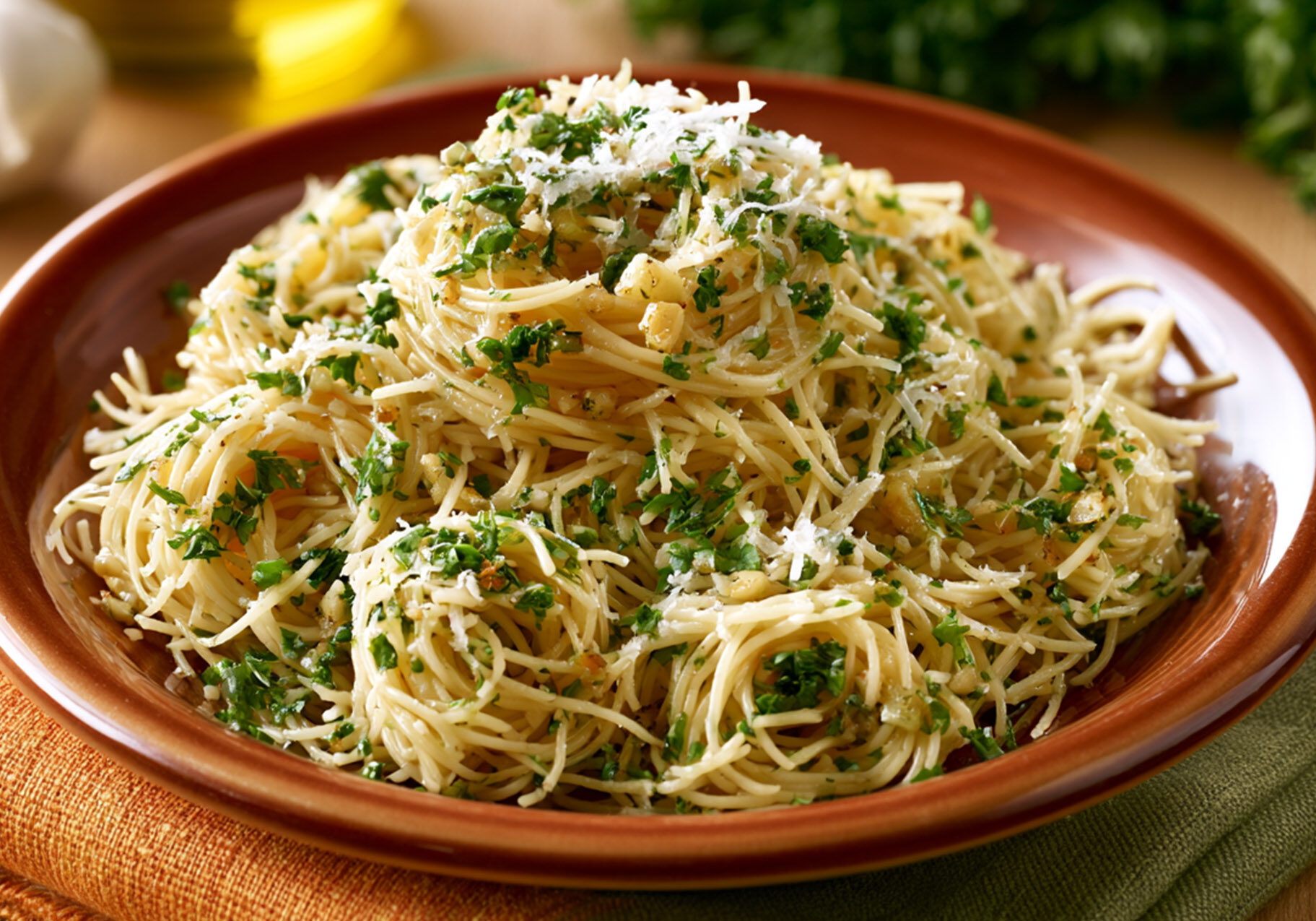 Garlic Pasta Toss